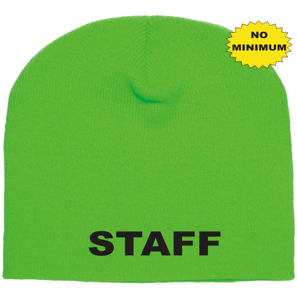 Staff Embroidered Skull Cap 